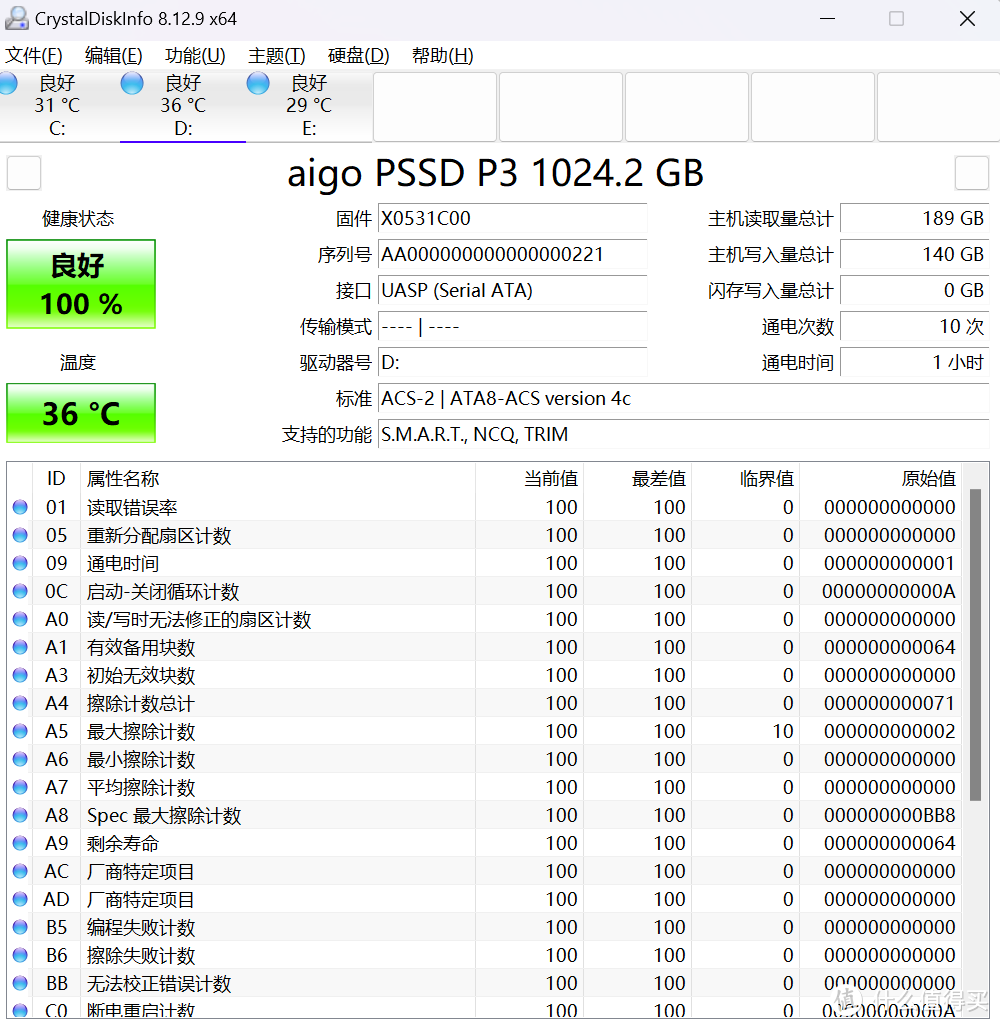 移动固态硬盘如何选？资深数码博主实测推荐aigo移动固态硬盘P3透明探索版