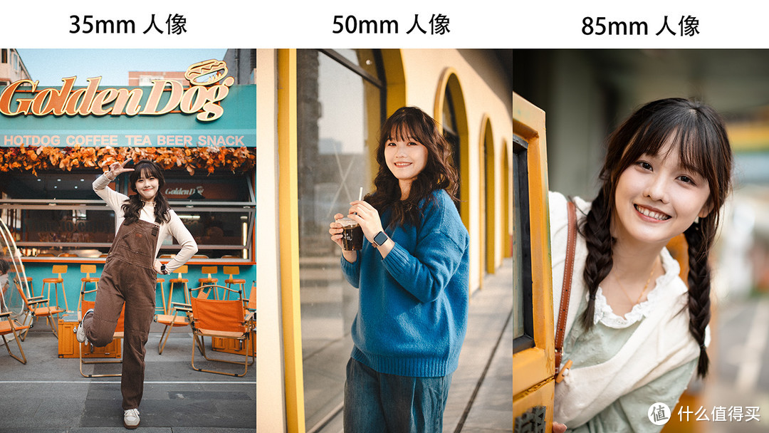 35mm 50mm 85mm，拍人像应该用哪个焦段？