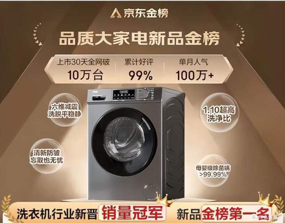 洗衣机什么品牌质量好？十大建议买的洗衣机：口碑最好，性价比高