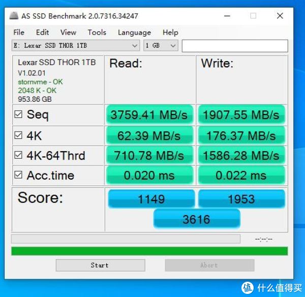 雷克沙THOR 1TB PCIE4.0固态硬盘试玩：适合笔记本宝宝的低温体质