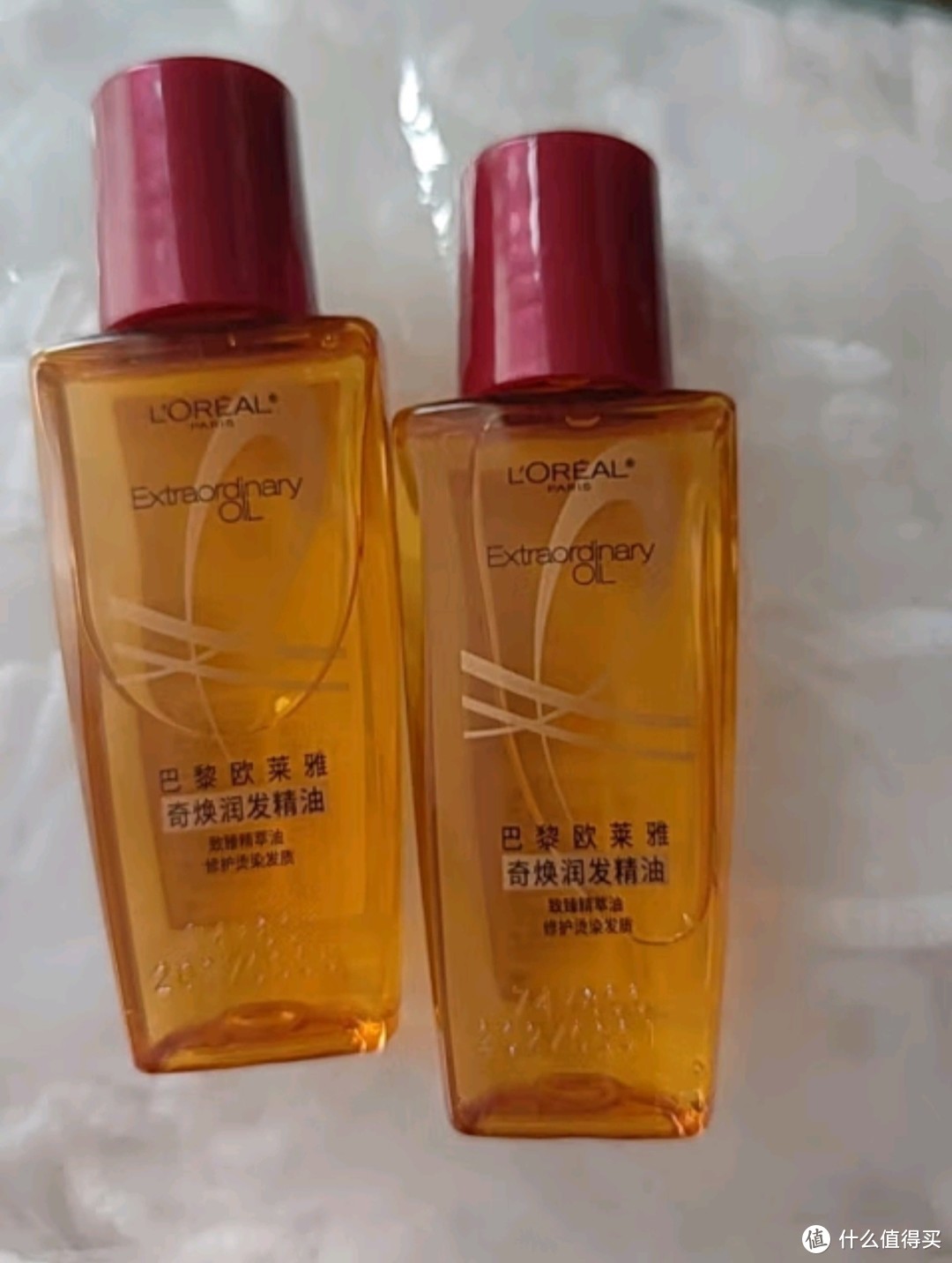 欧莱雅（LOREAL）精油修护防毛躁免洗柔顺头发