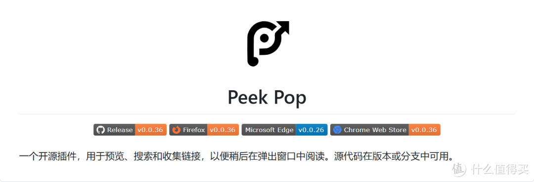 浏览器网页加速扩展，Peek Pop软件体验