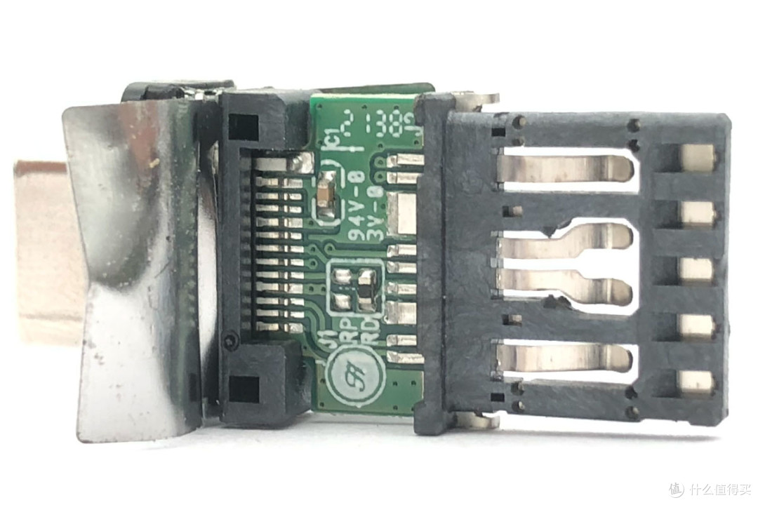 拆解报告：戴尔DELL USB C公头转USB A 3.1 Gen2母头适配器  10G 15W  DP/N 09R5TM SA1021z Adapter USB C TO USB A 手机外接U盘 U盾