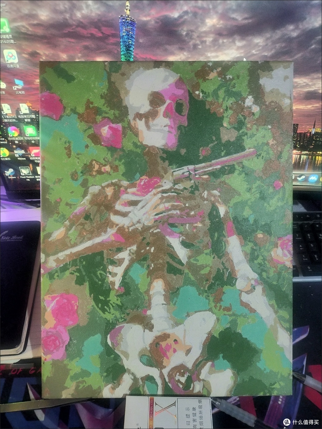 数字油画DIY：2024 年的色彩与诗意_绘画创作_什么值得买