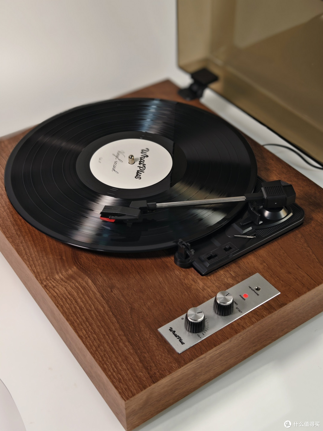 最好的双旦礼物，问加1900复古黑胶唱片机，颜值和音质的完美组合_影音播放_什么值得买