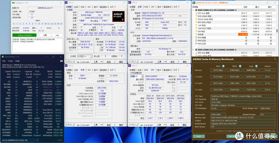 9800X3D神装搭档—PREDATOR Vesta II炫光星舰6000 C28开箱体验！