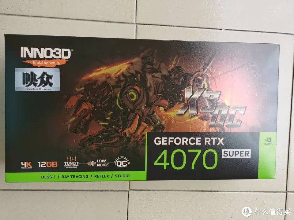 映众RTX4070 SUPER/Ti SUPER超级冰龙曜夜显卡，游戏性能新巅峰