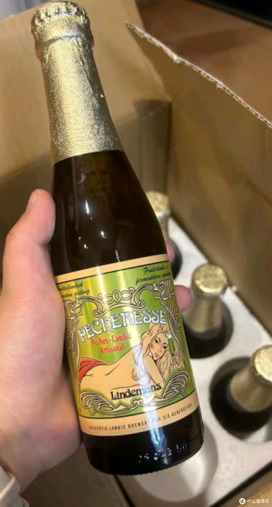 lindemans林德曼桃子啤酒250ml6瓶精酿果啤比利时进口