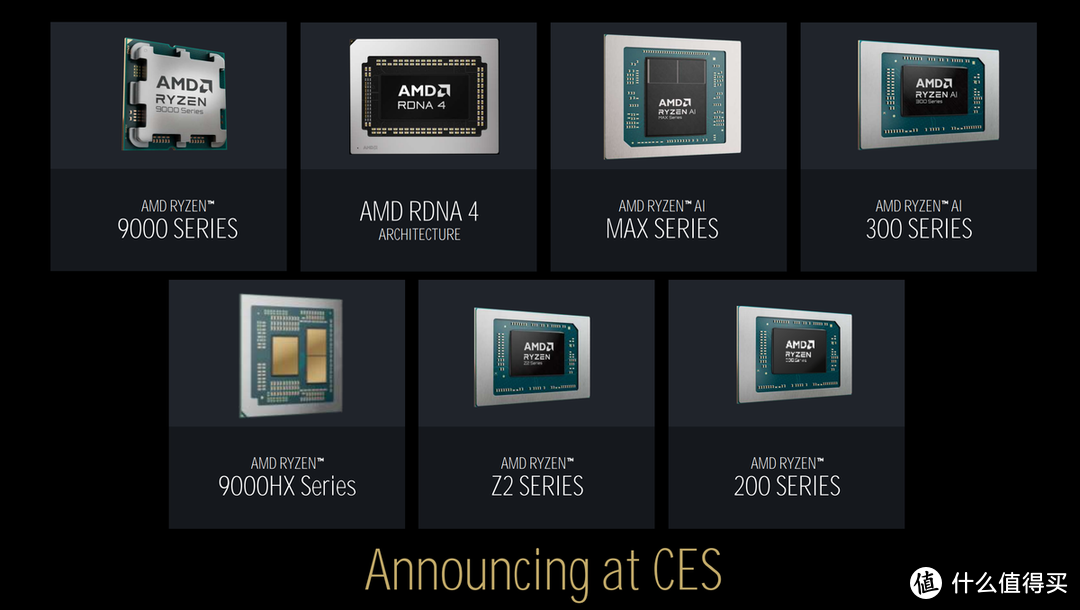 机圈春晚 之 AMD CES2025 发布会速看——锐龙9950X3D来了！