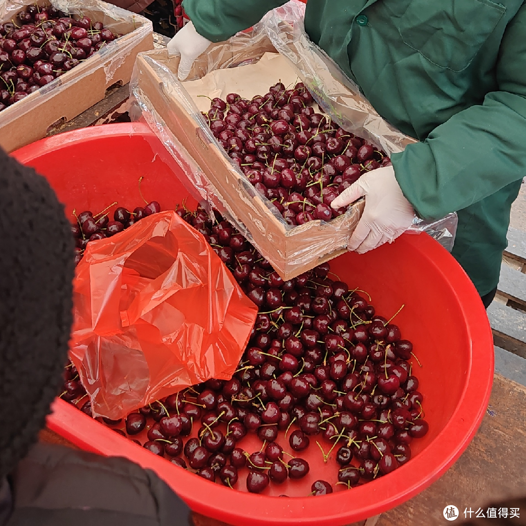 菜市场的意外惊喜：18.8一斤的3J散装车厘子