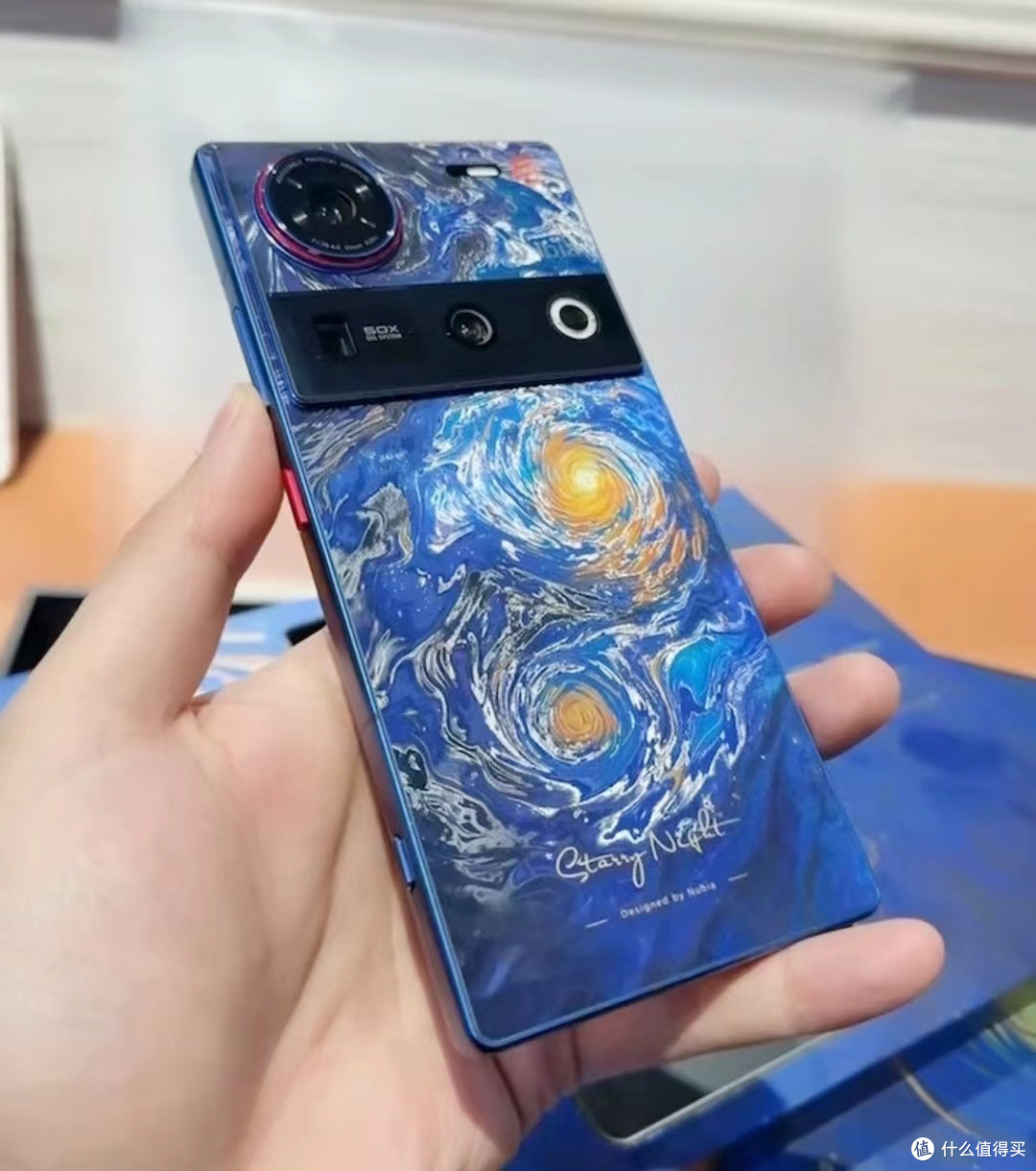 油彩画　一番星 努比亚Z70 Ultra星空典藏版：星空外观的全能旗舰🌟_手机_什么值得买