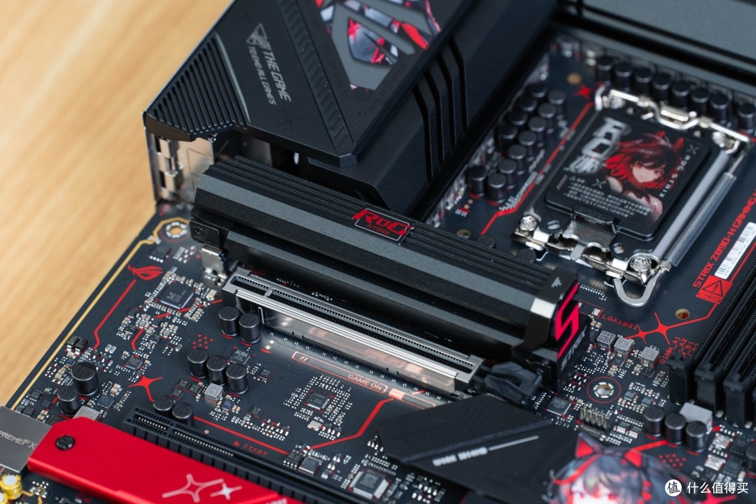 白色选吹雪姬、黑色上RO姬！ROG Z890HS+酷睿Ultra265K装机体验！