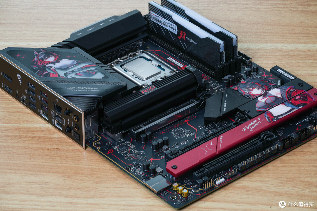 白色选吹雪姬、黑色上RO姬！ROG Z890HS+酷睿Ultra265K装机体验！