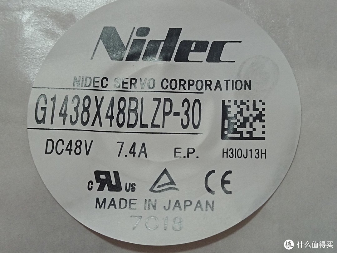 355W！功耗比CPU显卡都高的万转风扇！NIDEC SERVO G1438X48BLZP-30拆解赏析与吹水杂谈，13438工业扇