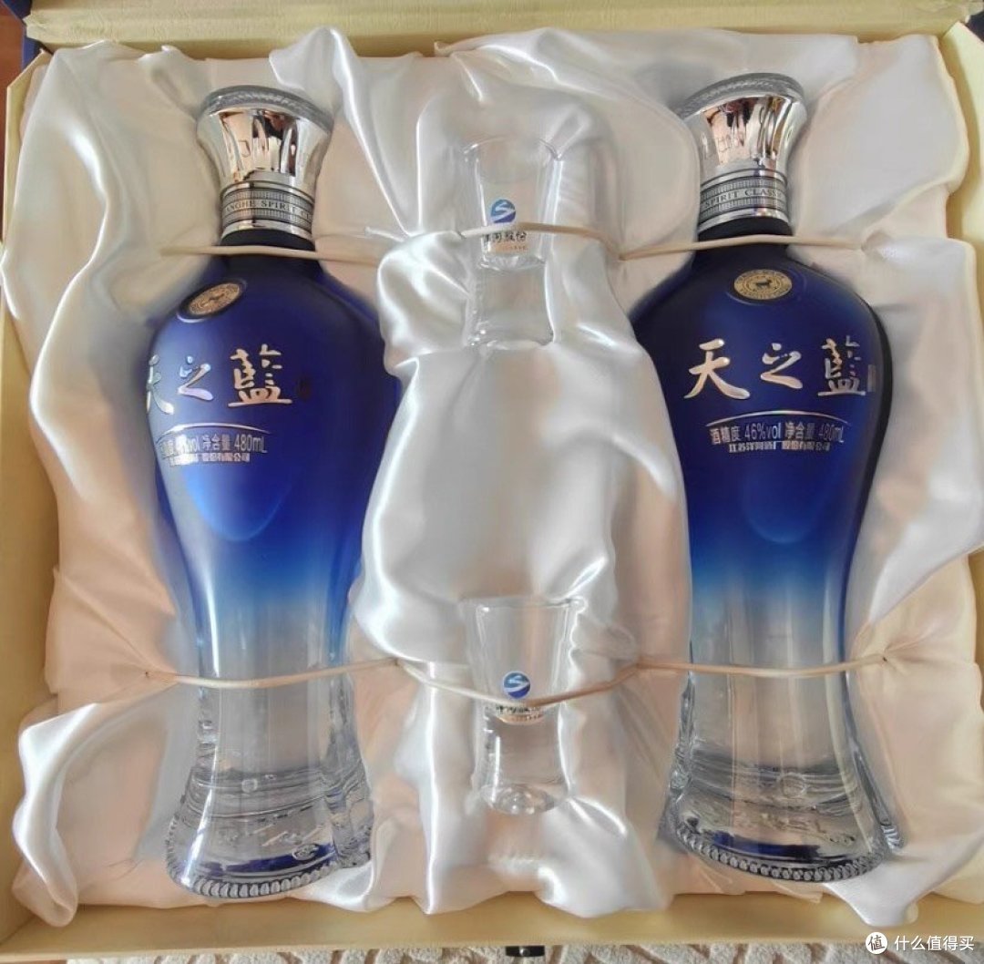 YANGHE 洋河天之蓝蓝色经典42%vol 浓香型白酒480ml 单瓶装【报价价格