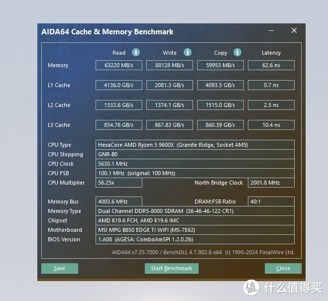 轻松超频提升多少？微星MPG B850 EDGE TI WIFI刀锋钛主板实测