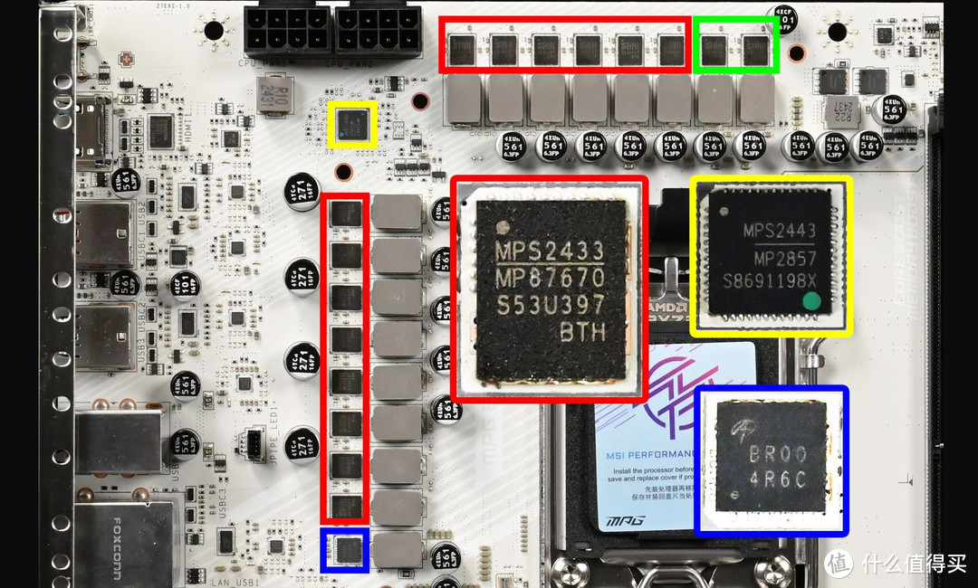 微星B850刀锋钛主板封神！X870黯然失色，锐龙9800X3D火力全开