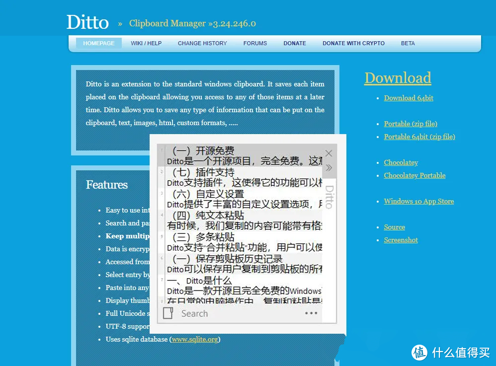 Ditto：Windows剪贴板的超级增强器，提升你的工作效率