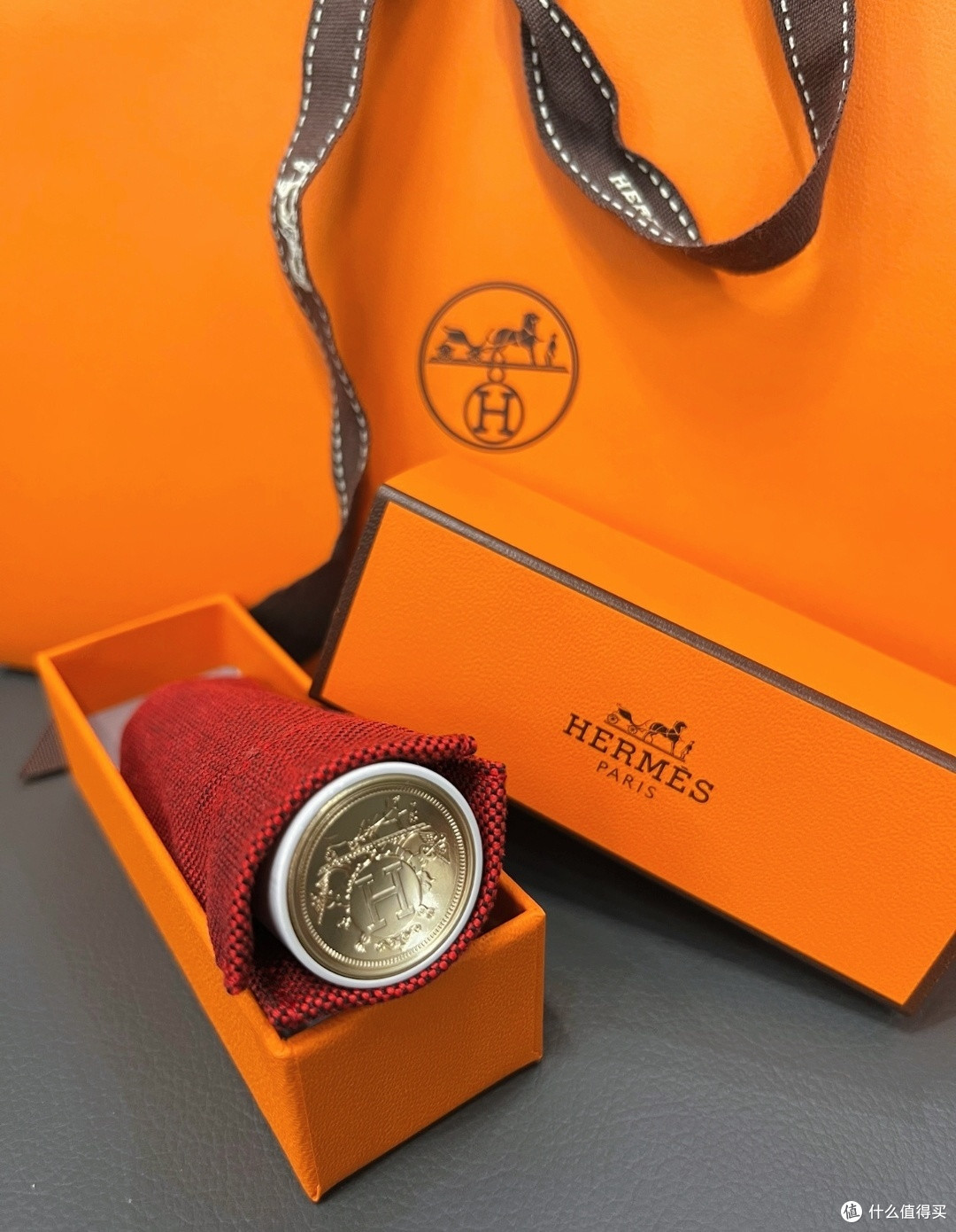 爱马仕唇妆系列缎光口红21号优雅礼物开启浪漫之门