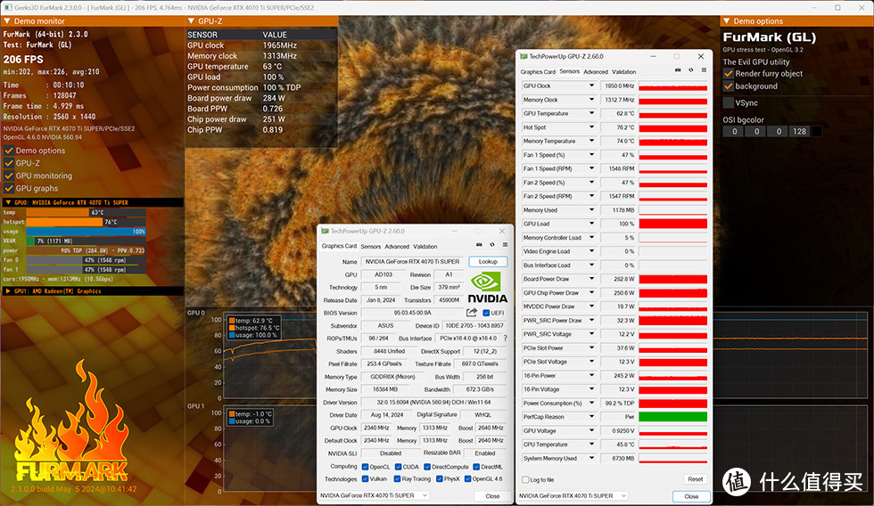 ProArt X870E + TUF RTX4070TIS + 9900X，华硕 PA401 装机展示