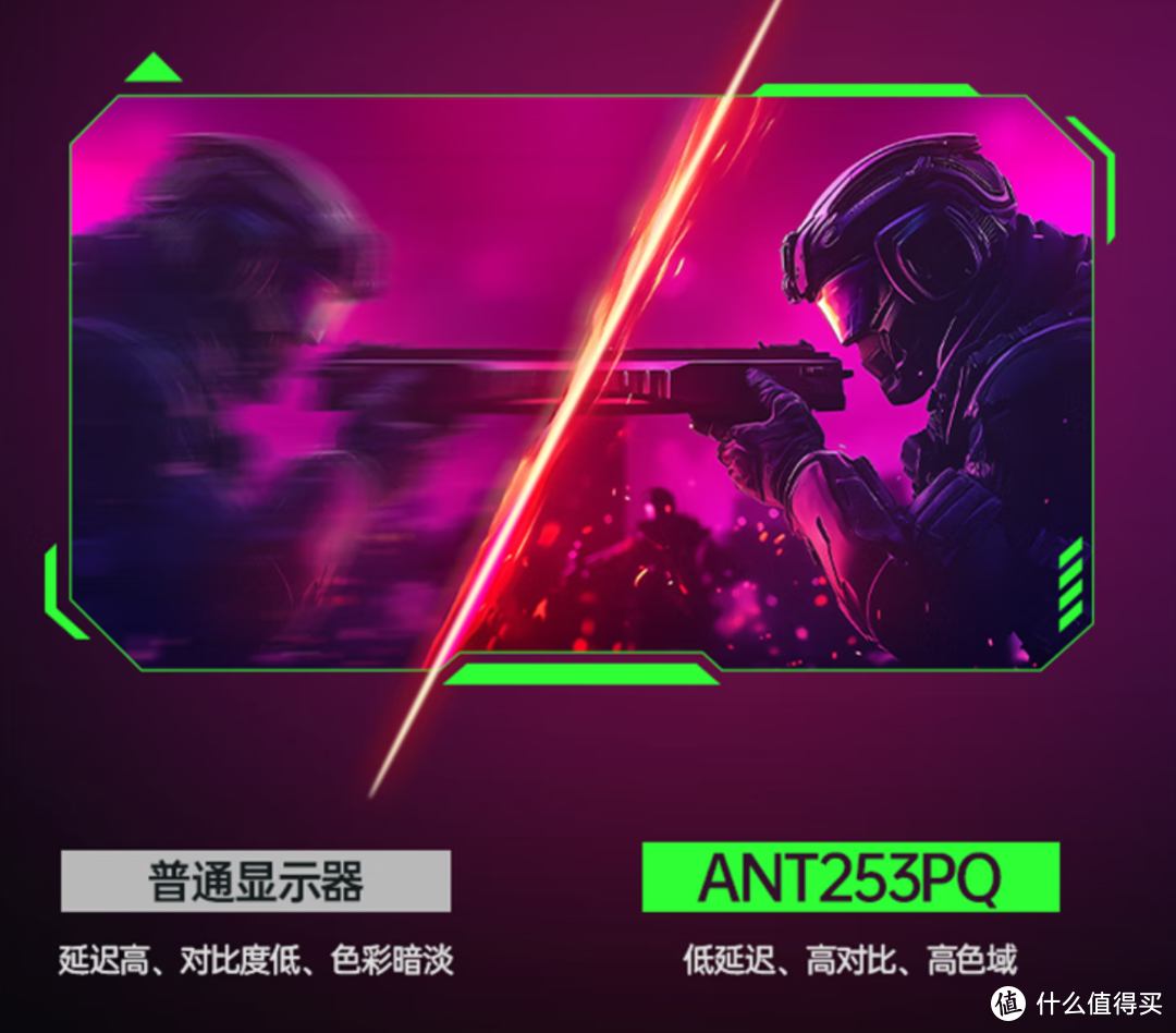 新一代卷王！蚂蚁电竞ANT253PQ显示器：2K300Hz电竞小钢炮