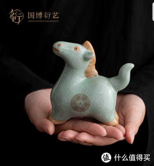 中国国家博物馆一日千里骏马陶瓷摆件：传承文化的艺术臻品