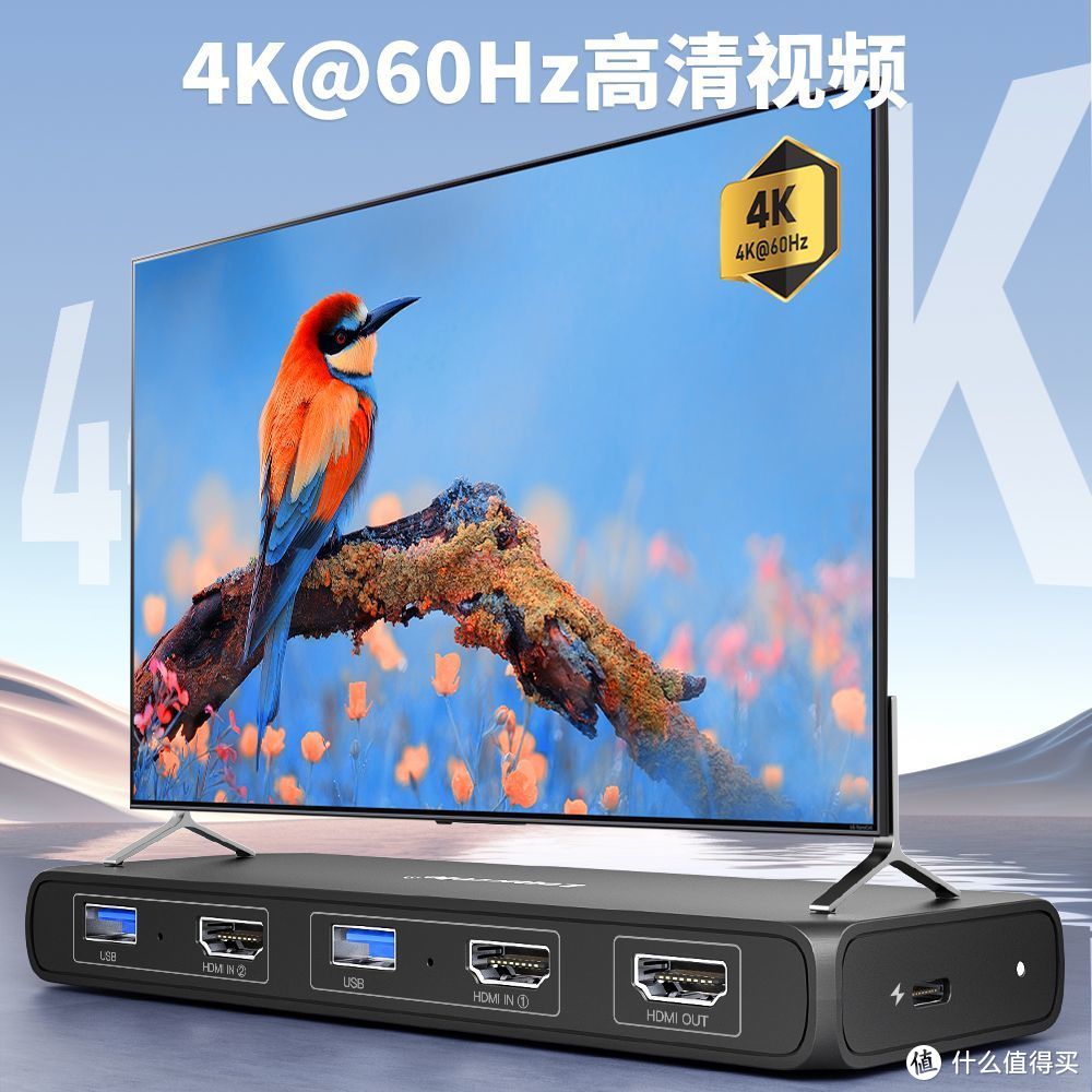 两台电脑一套键鼠显示器怎么破？Lemorele HDMI 共享切换器！